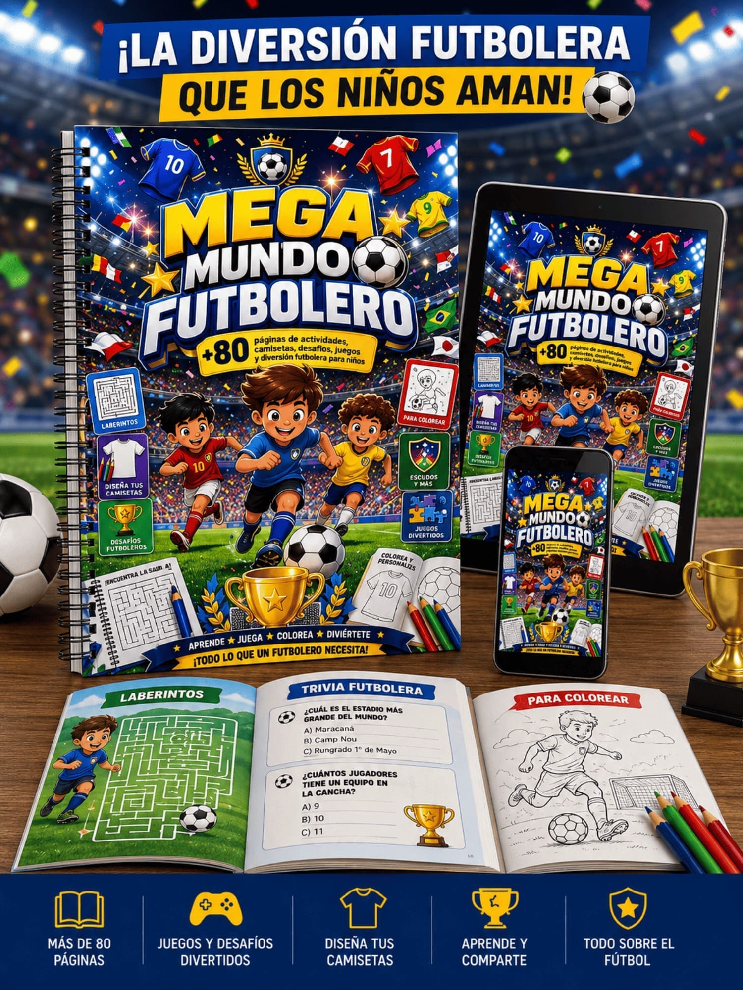 Pequeños Campeones – Mundial 2026 ⚽🏆